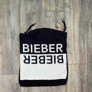 Justin Bieber Drawstring Bag